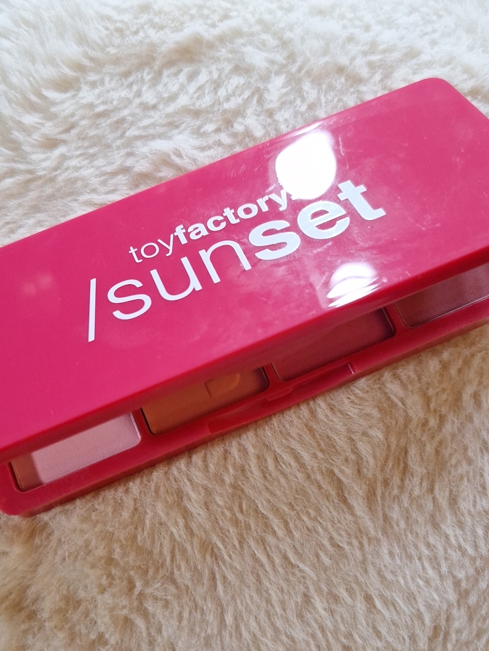 Toy Factory Sunset Blush Palette - Pink